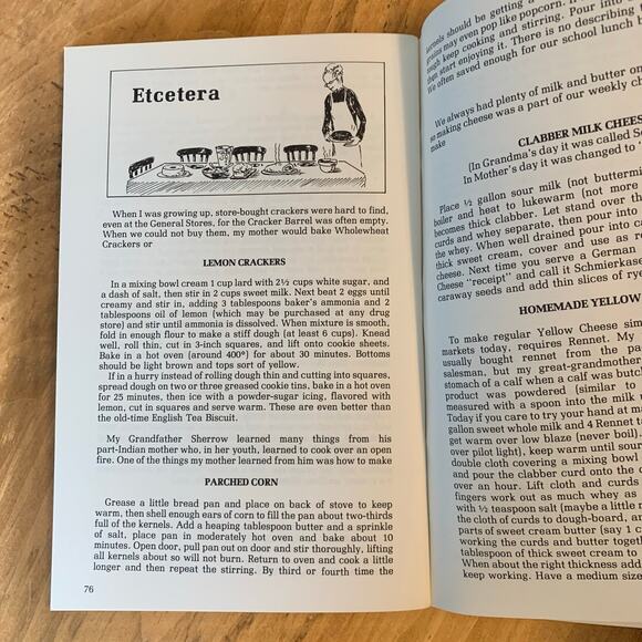 Ozarks Mountaineer Cookery Cookbook Country Eula Mae Stratton Branson MO - Picture 10 of 10